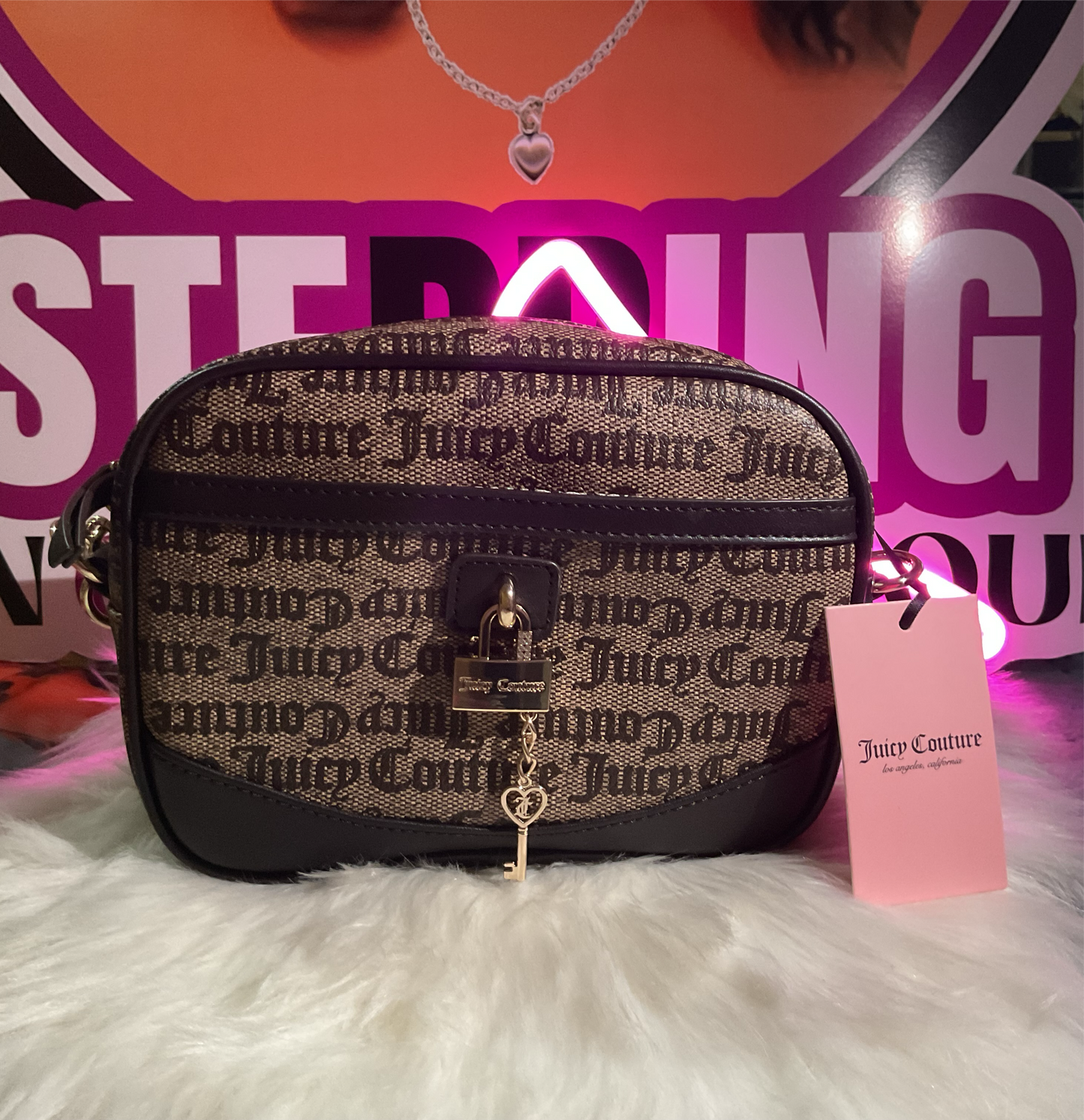 Juicy couture clutch bag