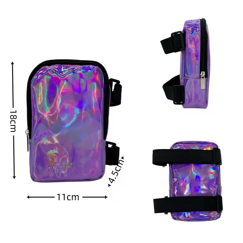 Purple Thigh Bag