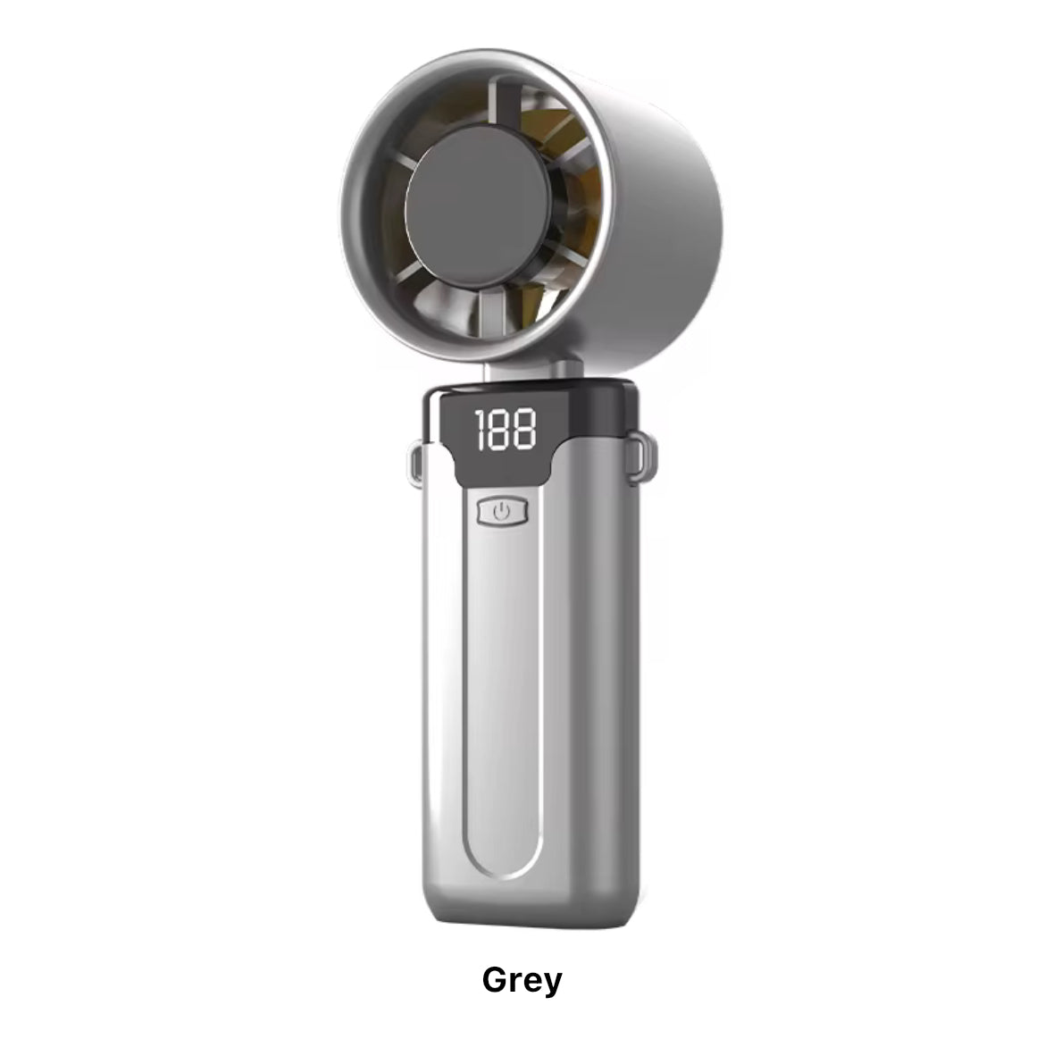 Turbo Handheld Fan Grey