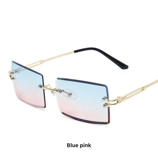 Blue & pink iridescent sunnies