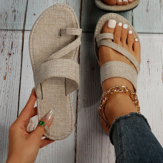 Brown push toe slide