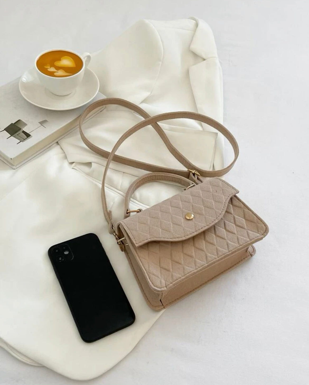 Brown mini bag