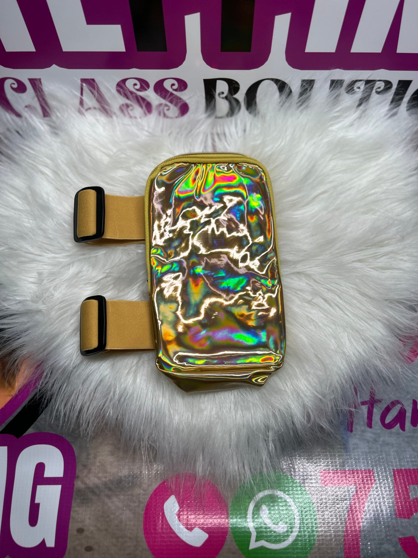 Gold Thigh Bag