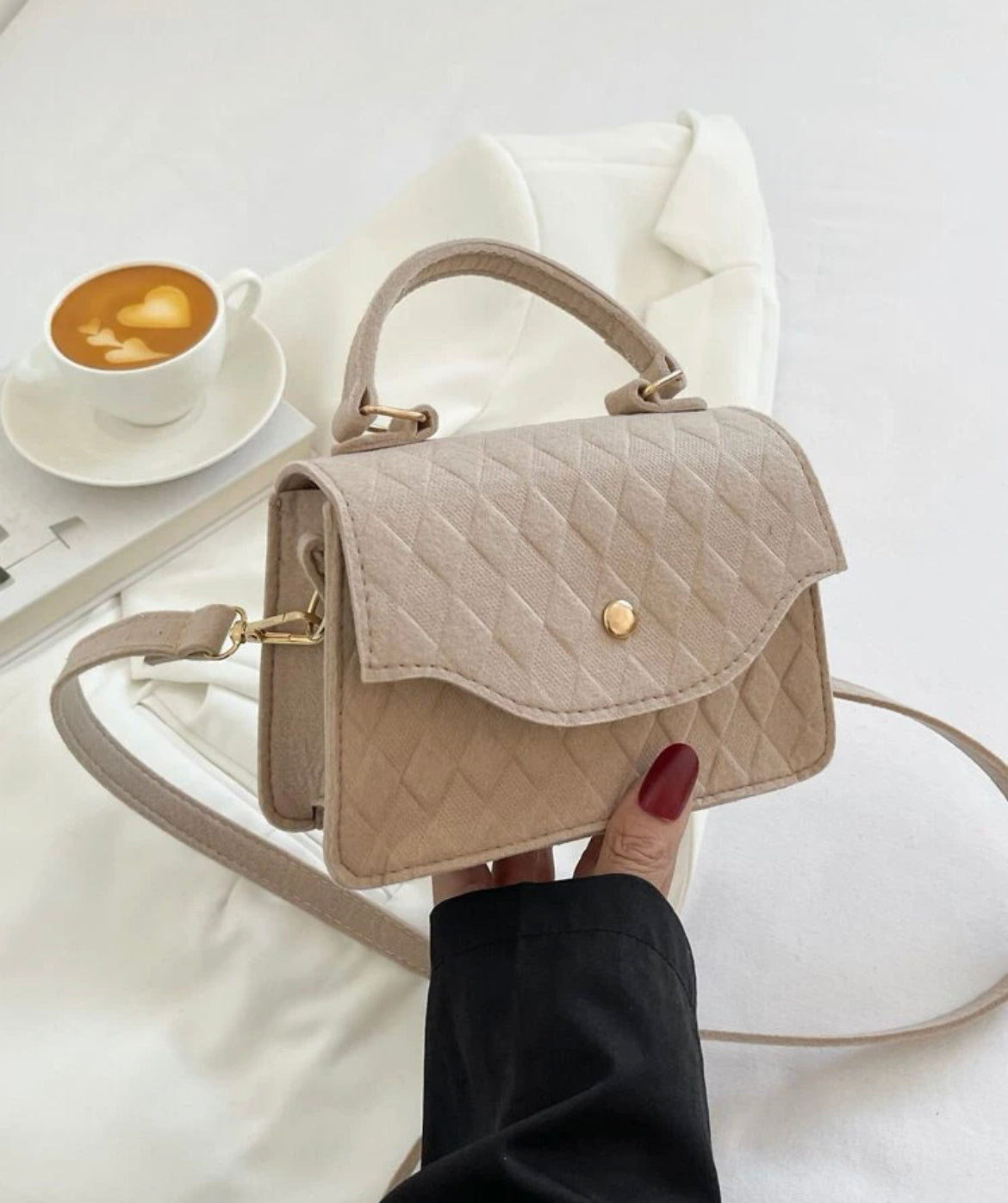 Brown mini bag