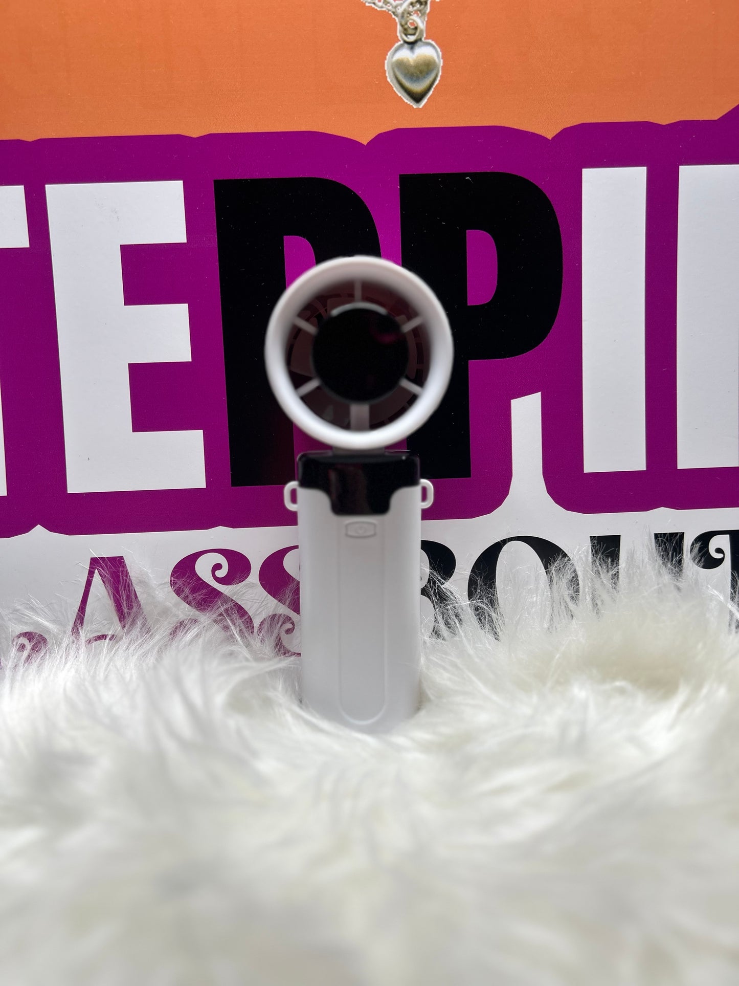 Turbo Handheld Fan white