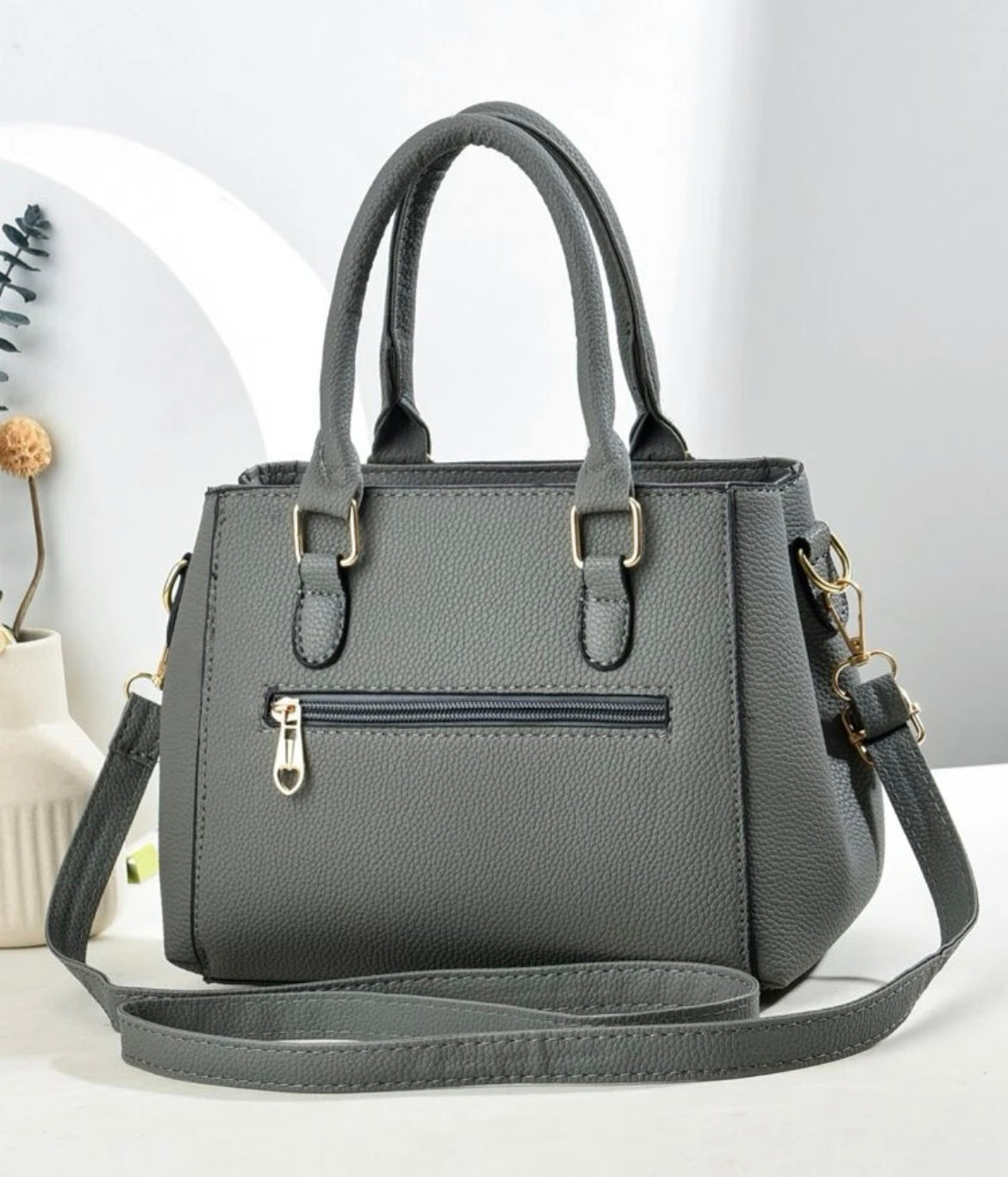 Grey Handbag