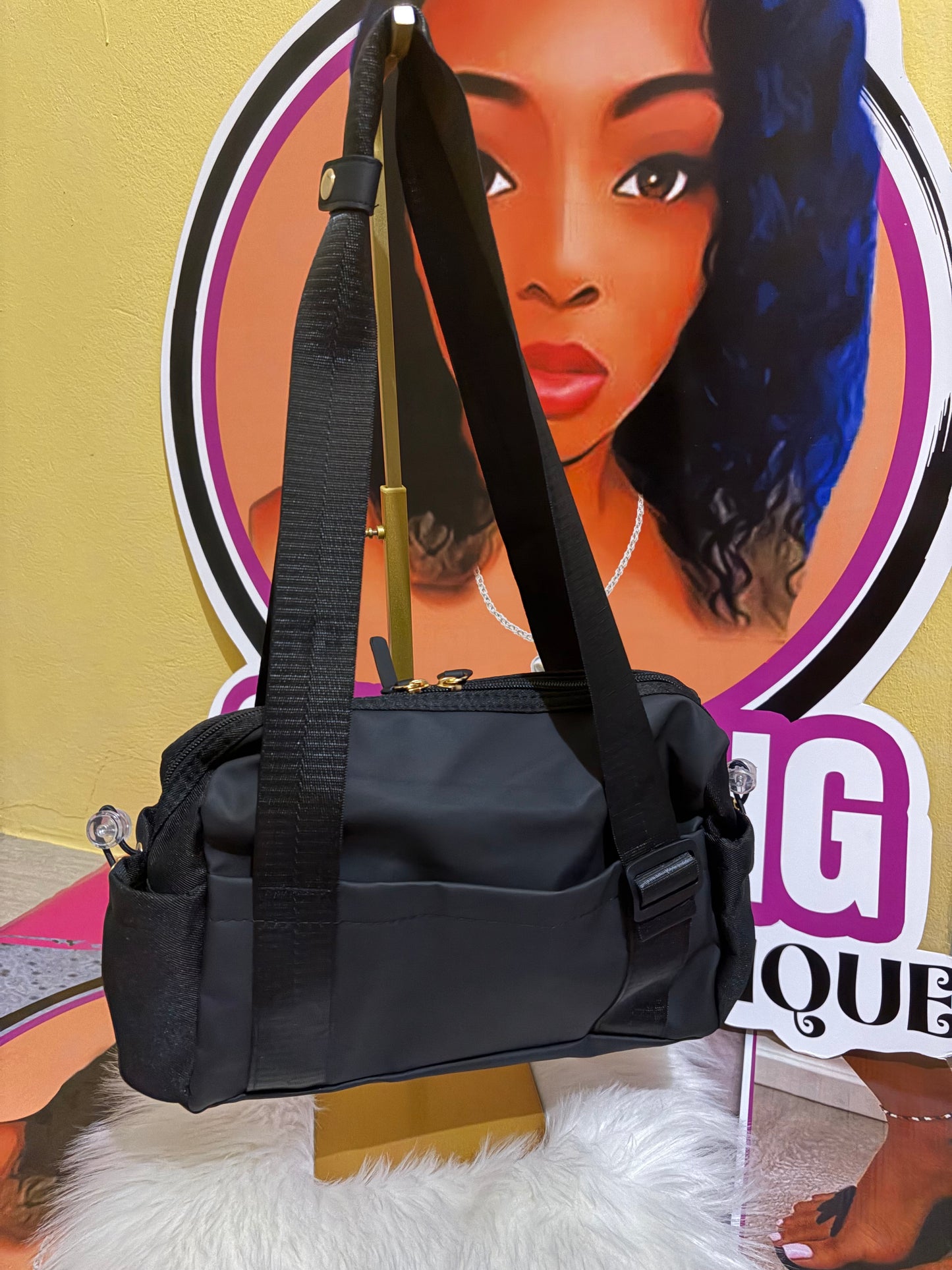 Black Gym bag