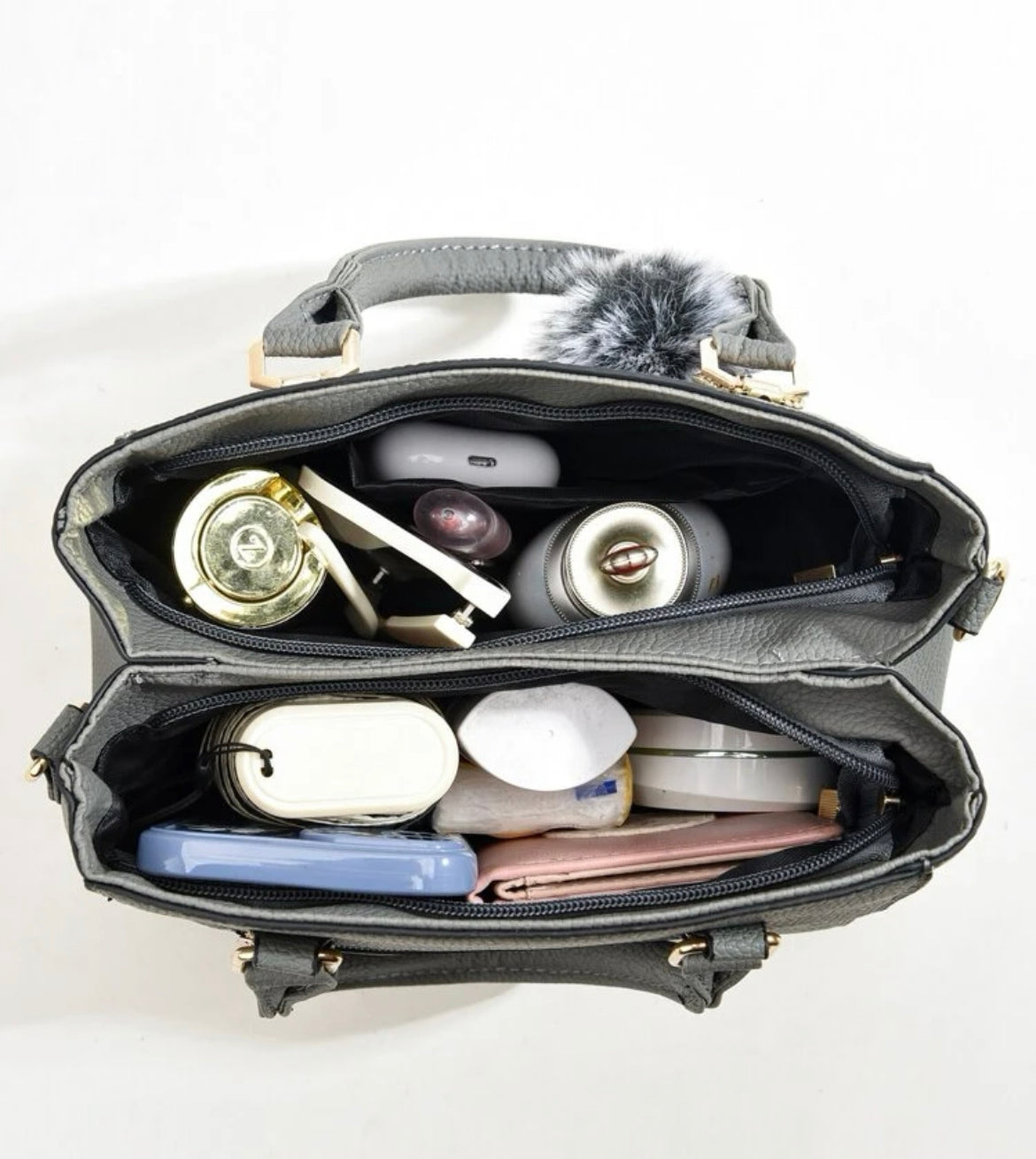 Grey Handbag
