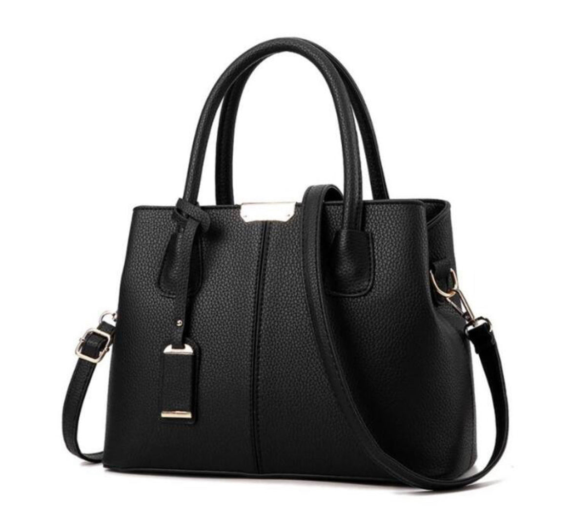 Black handbag