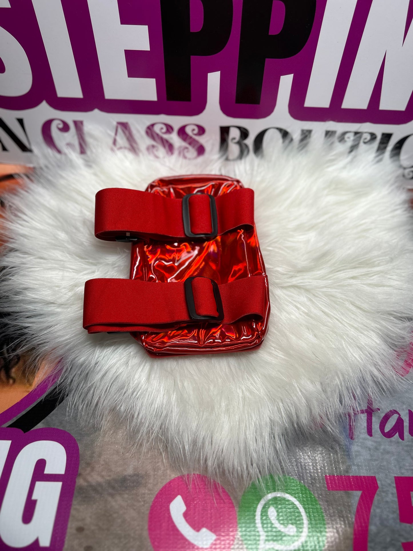 Red Thigh Bag