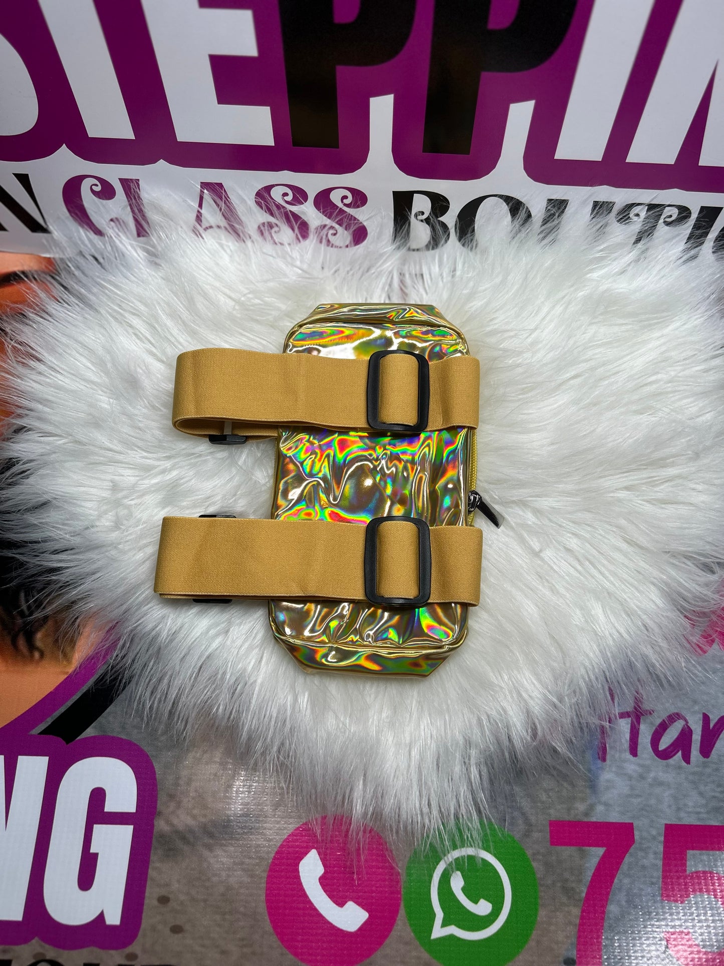 Gold Thigh Bag