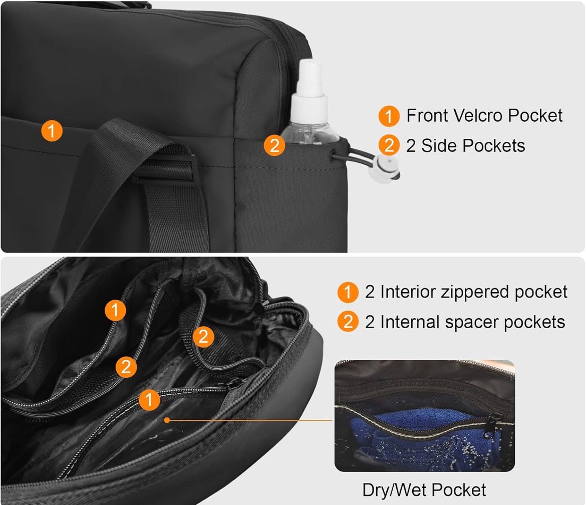 Black Gym bag