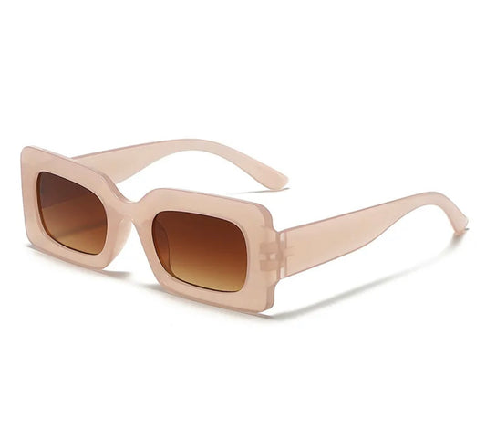 Light brown square shades