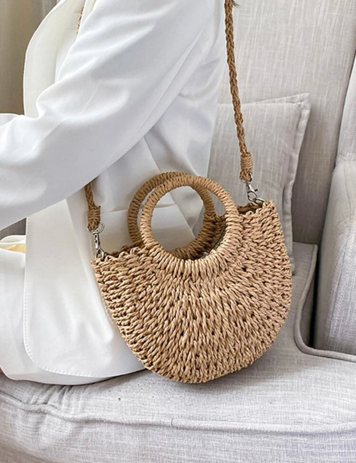 Mini Straw Bag